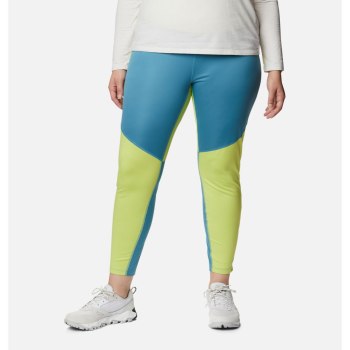 Columbia Ženske Tajice - Roffe Ridge Windblock Plus Size Plave | ULSW-95673